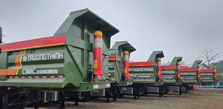 Đội sơ-mi rơ-moóc ben