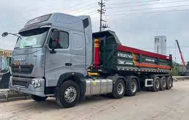 Xe đầu kéo của Hùng Trung Nguyên